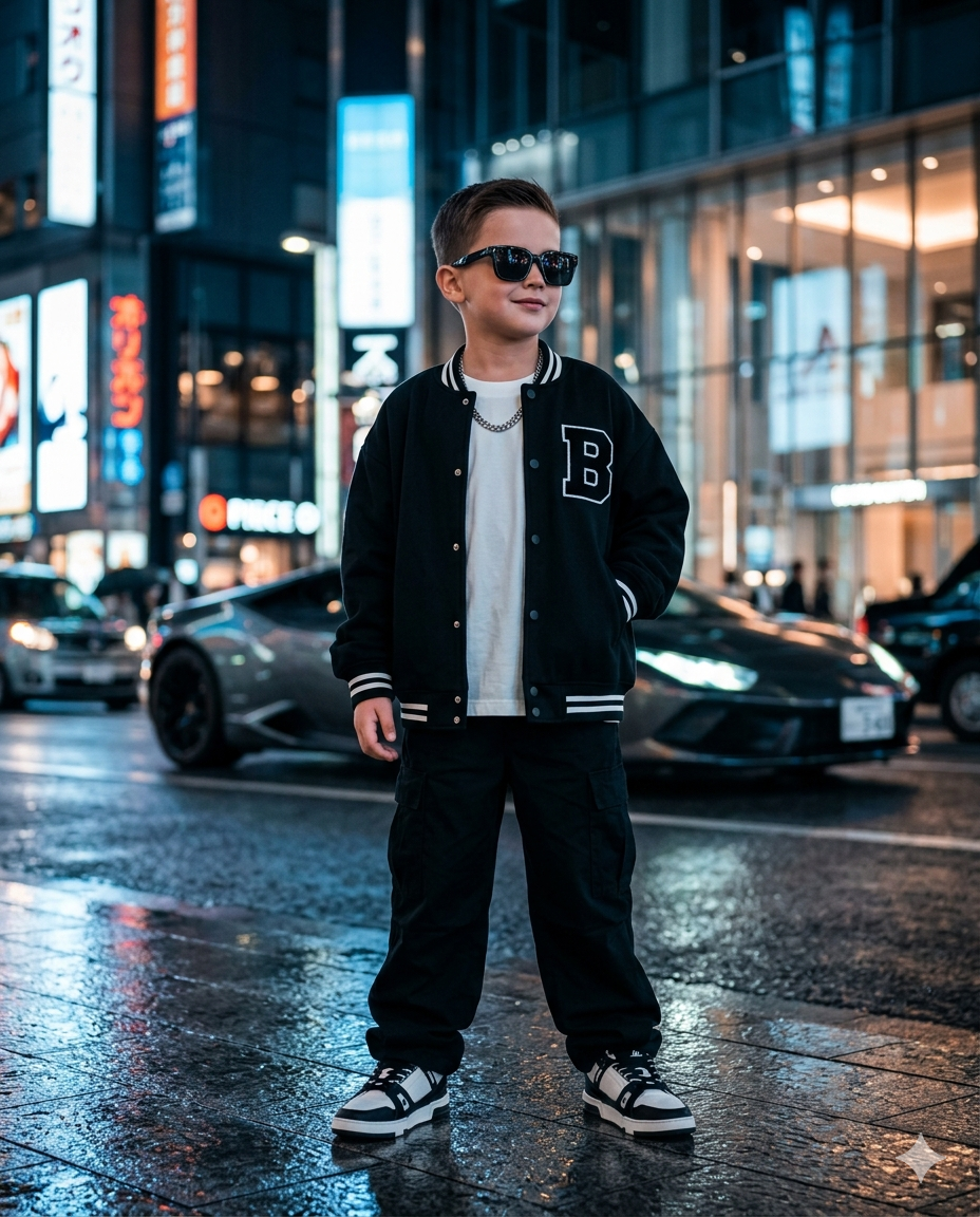 Cool Boy Street Portrait
