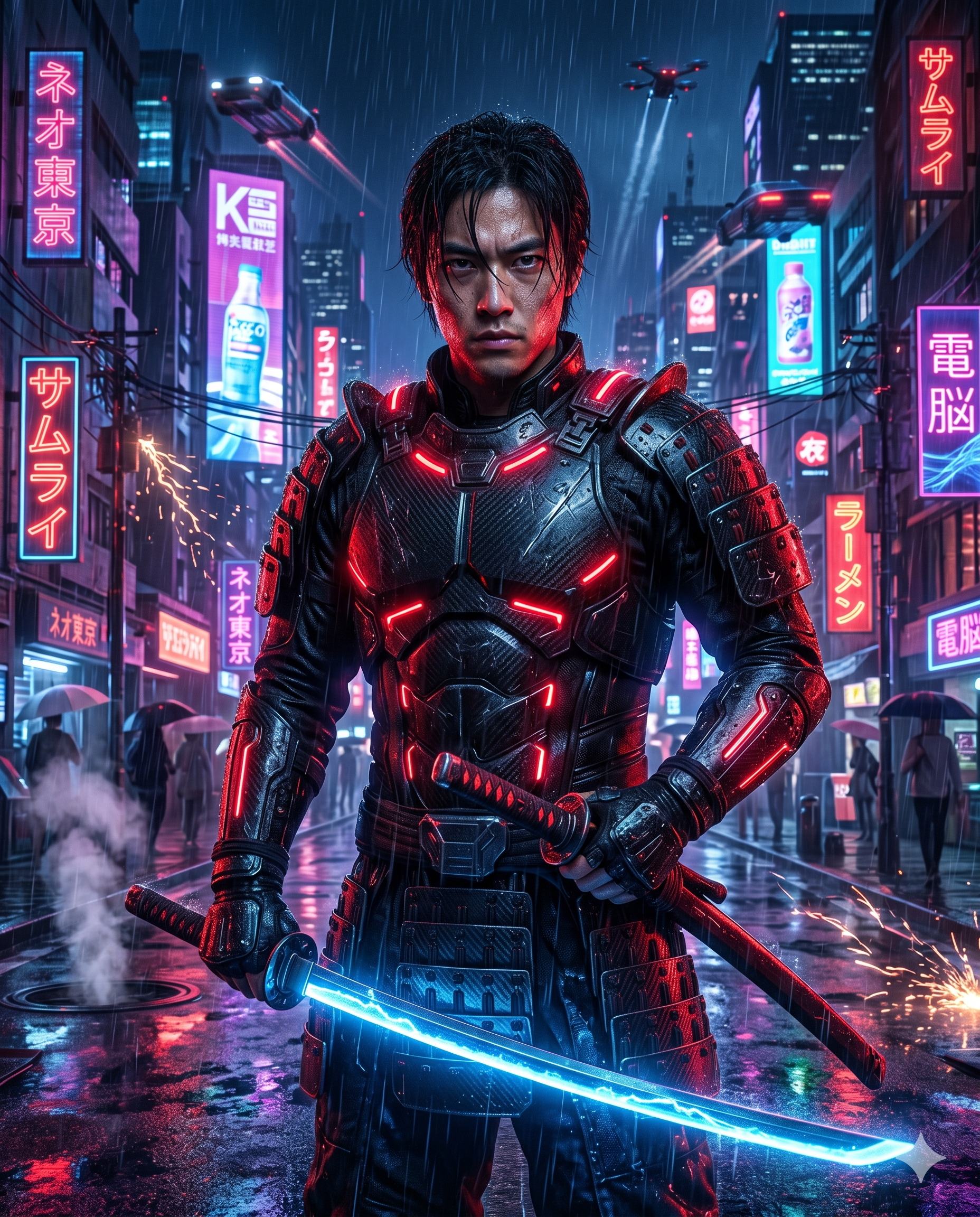Neon Samurai Shadow Code