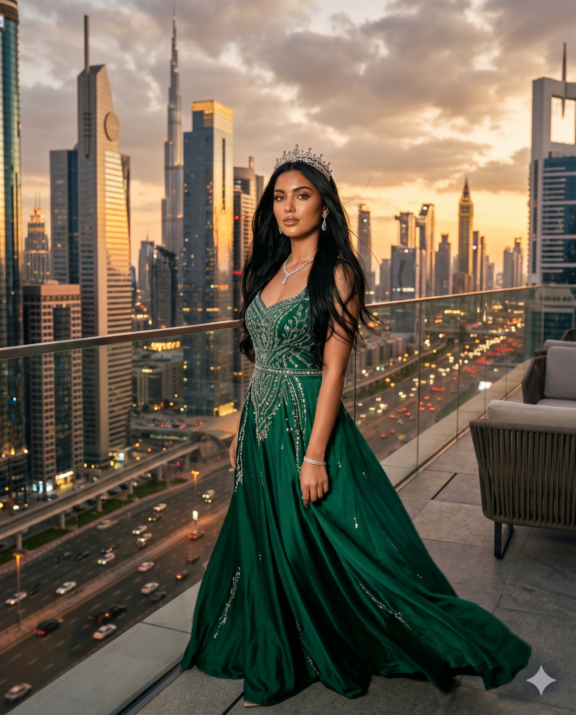Luxury Dubai Princess AI Photo Prompt